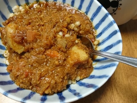 男のトリプルミートカレー